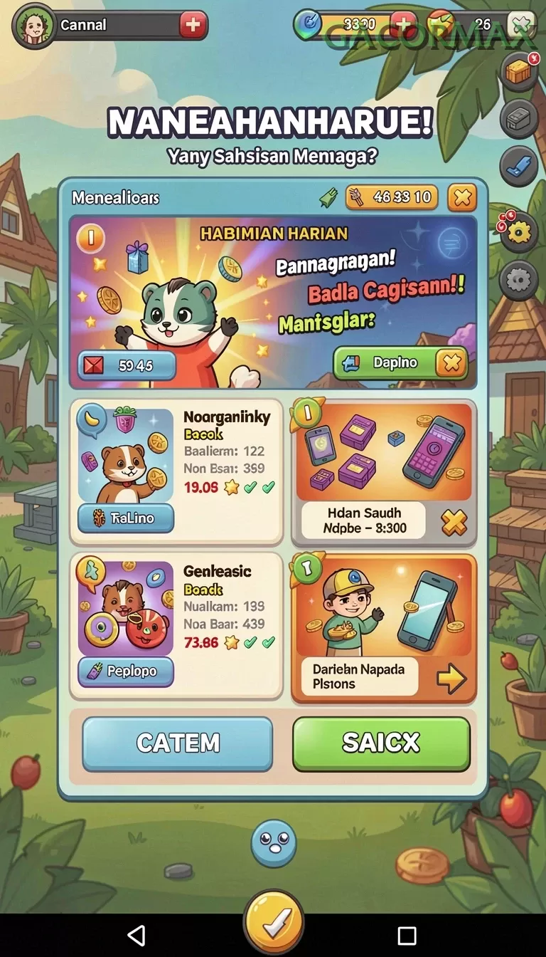 Cuplikan layar KEPO66 — halaman utama