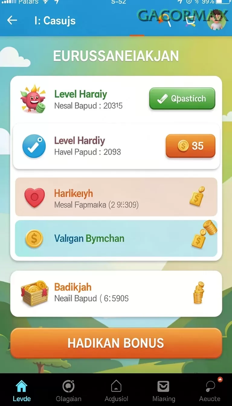 Cuplikan layar SLOTGACOR — halaman utama