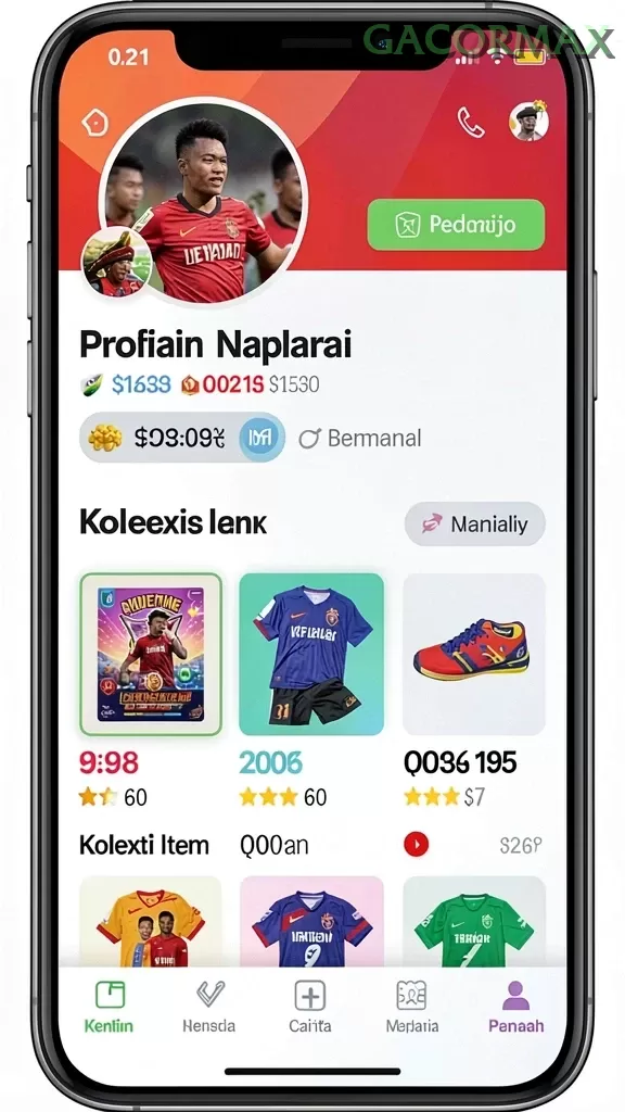 Cuplikan layar KEPO66 — aktivitas